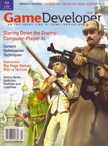 Game Developer 091 Jul 2003