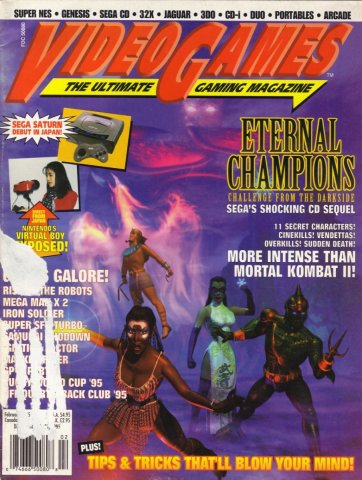 Video Games Issue 73 February 1995
