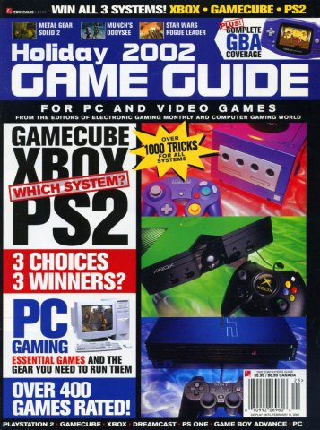 2002 Holiday Game Guide