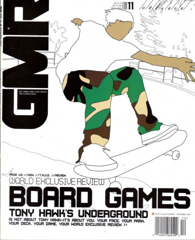 GMR Issue 11 December 2003 cover 1