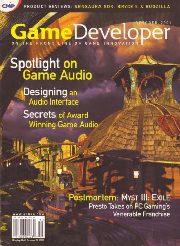 Game Developer 071 Oct 2001