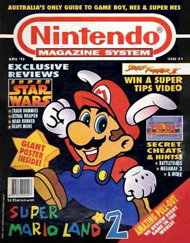 Nintendo Magazine System (AUS) 001 (April 1993)