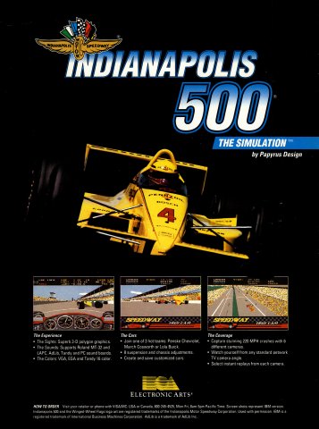 Indianapolis 500: The Simulation