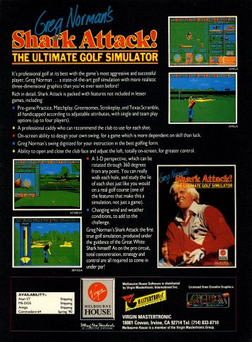 Greg Norman's Shark Attack!: The Ultimate Golf Simulator