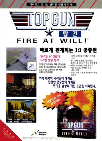 Top Gun: Fire At Will (Korea)