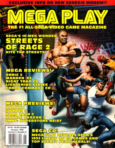 Mega Play Vol.3 No.6 January 1993