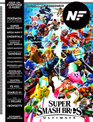 Nintendo Force Issue 36 November/December 2018