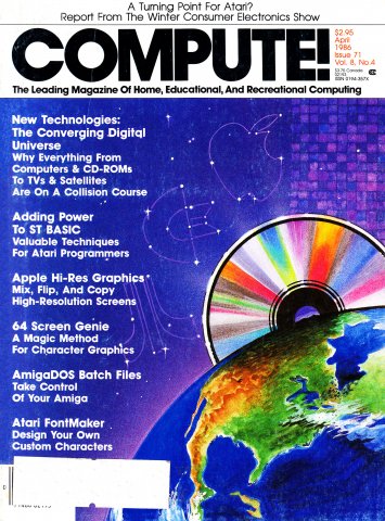 Compute! Issue 071 Vol.8 No.4 April 1986