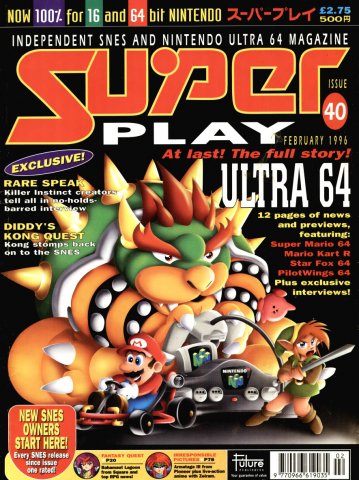 Super Play Issue 40 (February 1996)
