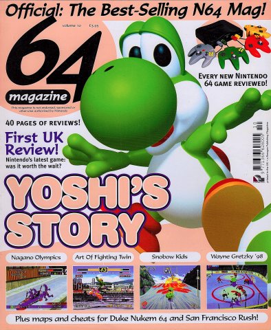 64 Magazine Issue 10 (March 1998)