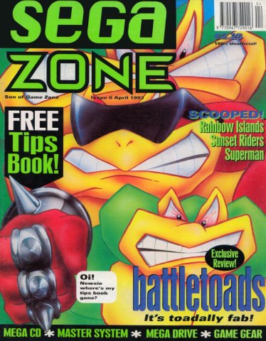 Sega Zone Issue 06 (April 1993)
