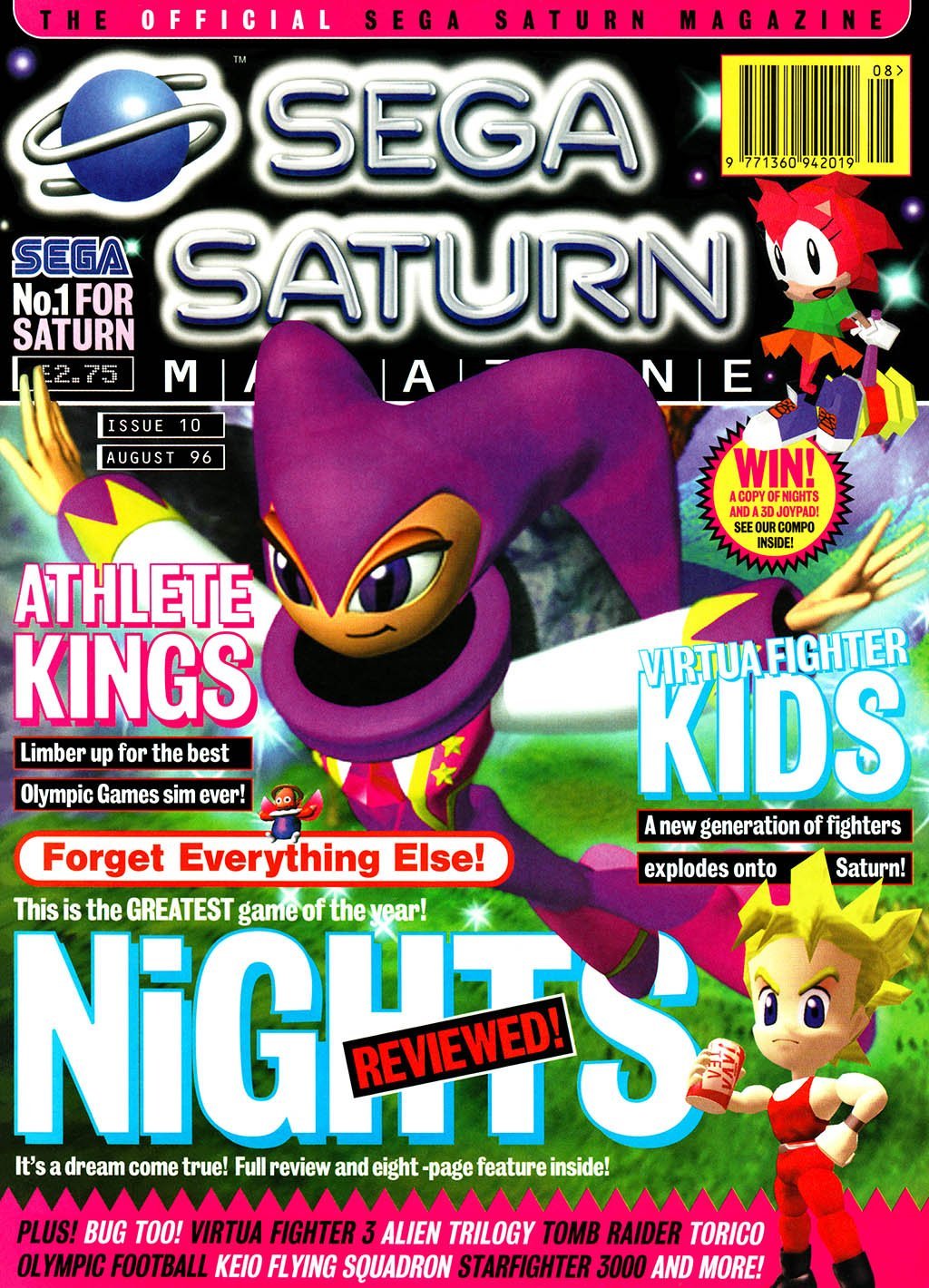 Official Sega Saturn Magazine 10 (August 1996)