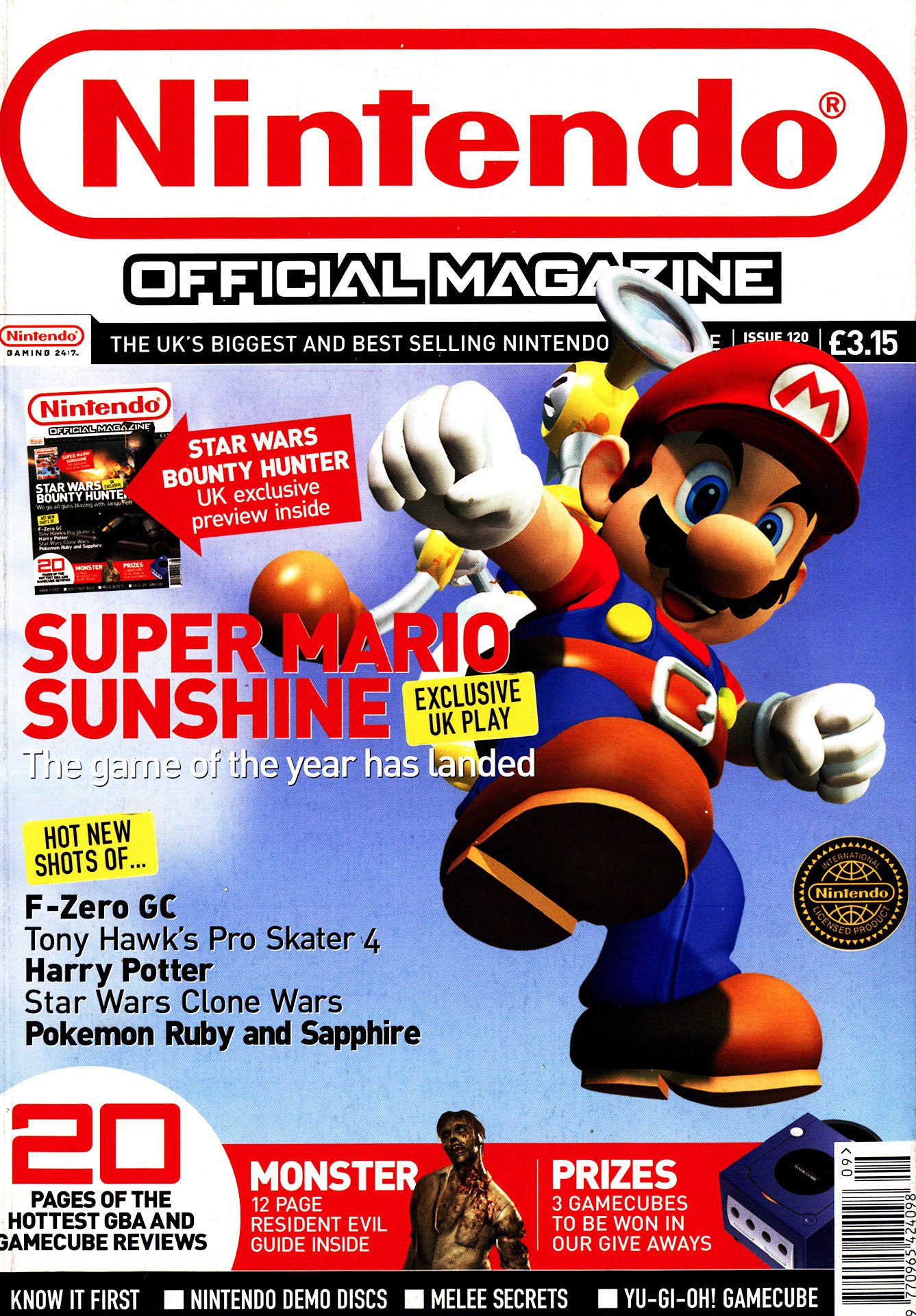 Nintendo Official Magazine 120 (September 2002) (cover 1)