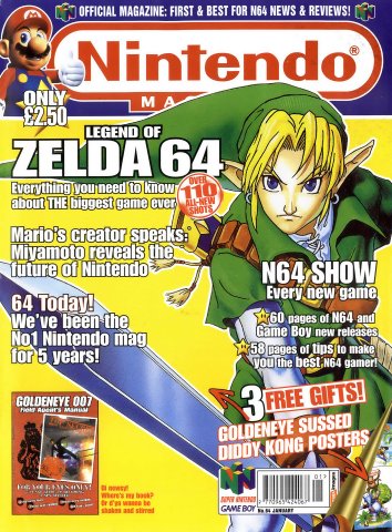 Nintendo Official Magazine 064 (January 1998)