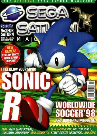 Official Sega Saturn Magazine 25 (November 1997)