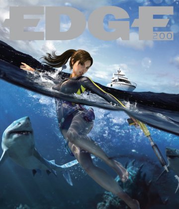 Edge 200 (April 2009) (cover 022 - Lara Croft - Tomb Raider series)