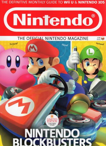Official Nintendo Magazine 108 (June 2014) (subscriber cover)