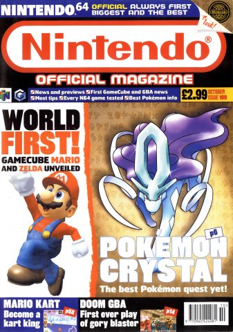 Nintendo Official Magazine 109 (October 2001)