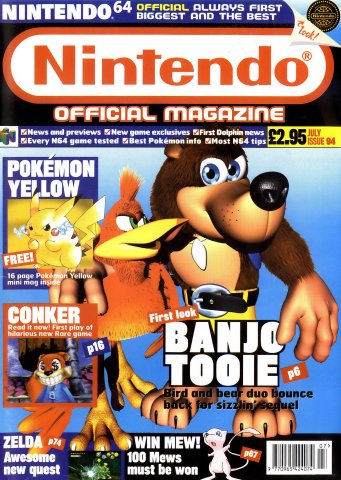 Nintendo Official Magazine 094 (July 2000)