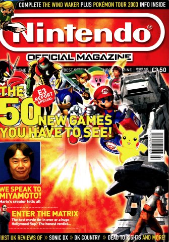 Nintendo Official Magazine 130 (July 2003)