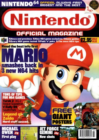 Nintendo Official Magazine 078 (March 1999)