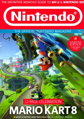 Official Nintendo Magazine 105 (March 2014) (subscriber cover)