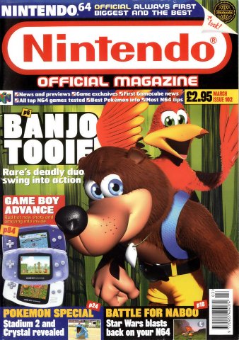 Nintendo Official Magazine 102 (March 2001)