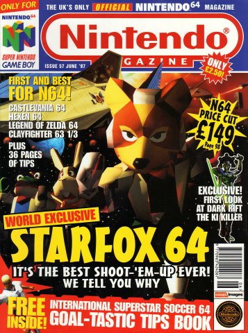 Nintendo Official Magazine 057 (June 1997)