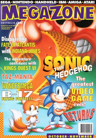 MegaZone 24 (October / November 1992)