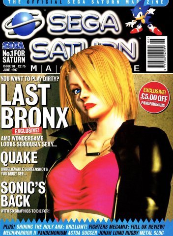 Official Sega Saturn Magazine 20 (June 1997)