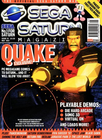 Official Sega Saturn Magazine 19 (May 1997)