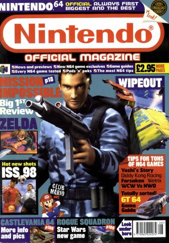 Nintendo Official Magazine 071 (August 1998)