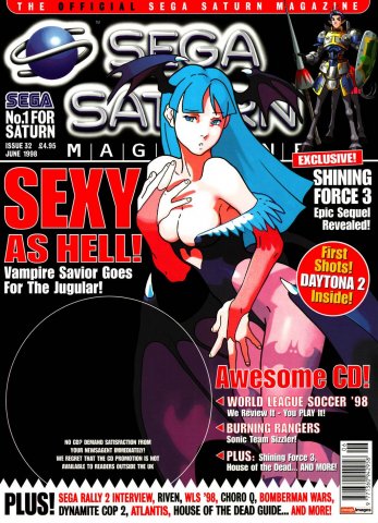Official Sega Saturn Magazine 32 (June 1998)