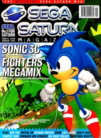 Official Sega Saturn Magazine 15 (January 1997)
