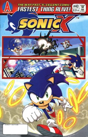 Sonic X 040 (February 2009)