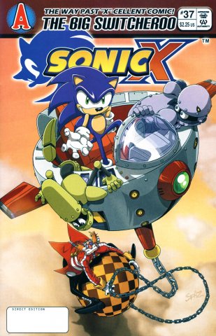 Sonic X 037 (November 2008)
