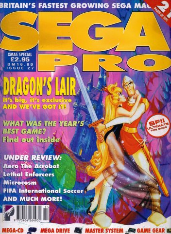 Sega Pro 27 (Xmas 1993)
