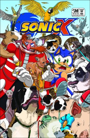Sonic X 036 (October 2008)