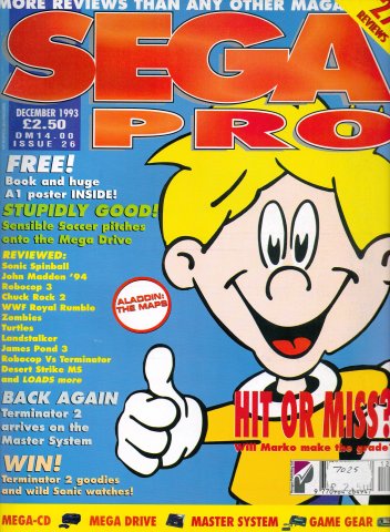 Sega Pro 26 (December 1993)