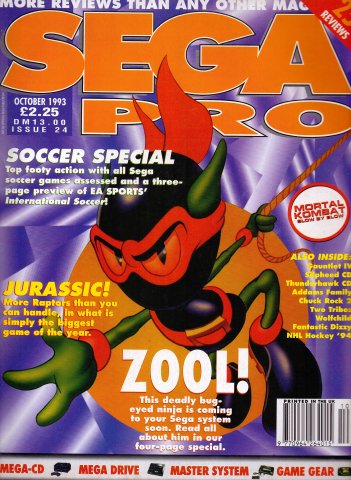 Sega Pro 24 (October 1993)
