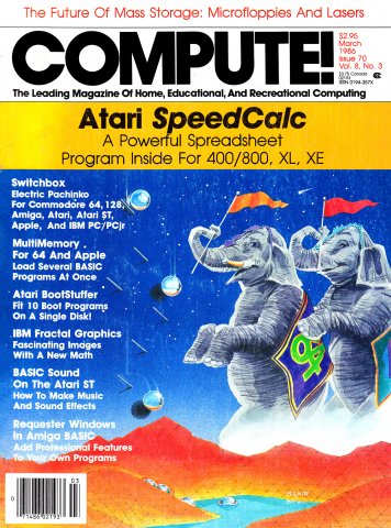 Compute! Issue 070 Vol. 8 No. 3 (March 1986)