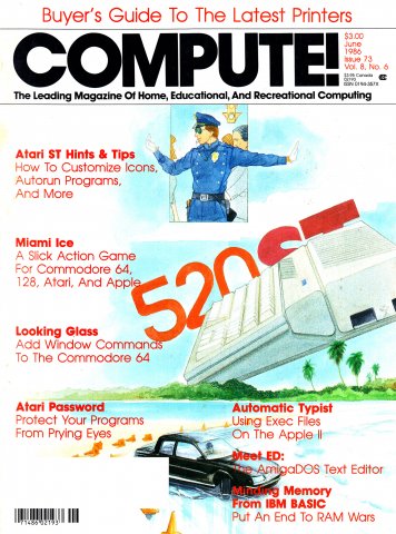 Compute! Issue 073 Vol. 8 No. 6 (June 1986)