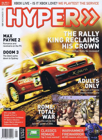 Hyper 121 (November 2003)