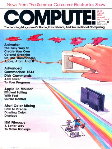 Compute! Issue 063 Vol. 7 No.8 (August 1985)