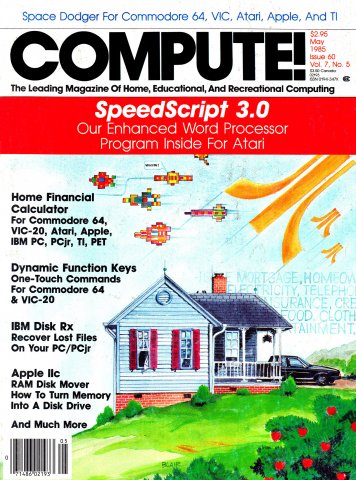 Compute! Issue 060 Vol. 7 No.5 (May 1985)