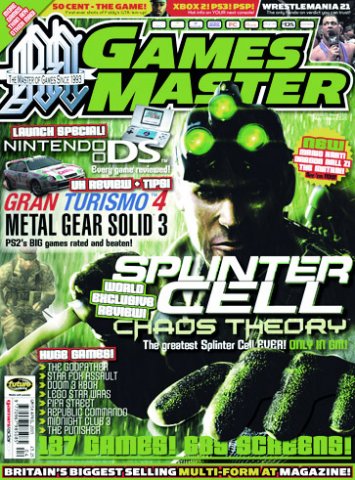 GamesMaster Issue 158 (April 2005)