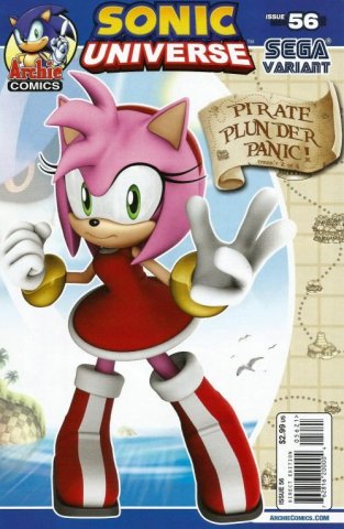 Sonic Universe 056 (November 2013) (Sega variant)