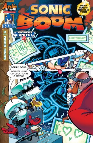 Sonic Boom 005 (April 2015) (X-Ray variant)