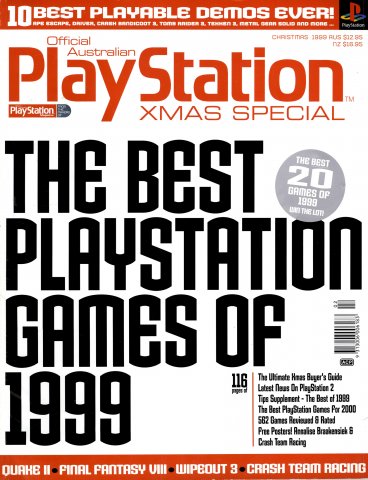 Official Australian PlayStation Magazine Xmas Special (Christmas 1999)