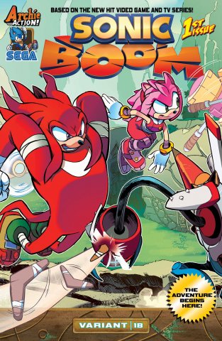 Sonic Boom 001 (December 2014) (variant 1B)